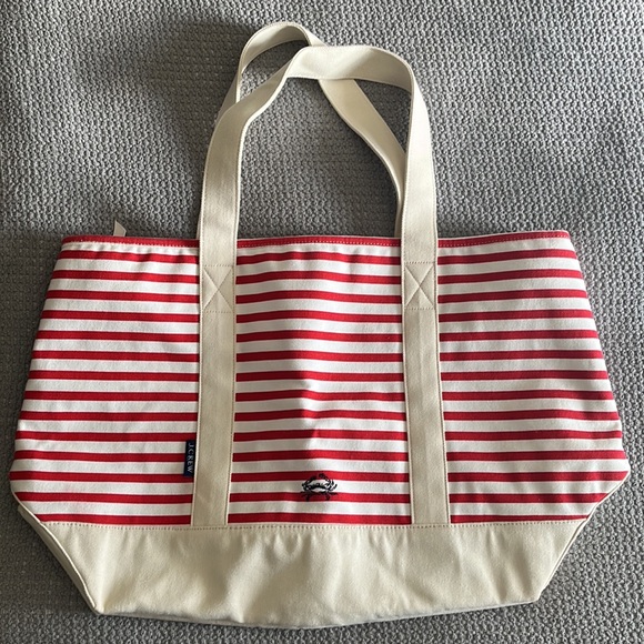 J. Crew Bags Nwt Jcrew Large Canvas Tote Poshmark